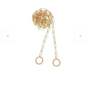 20” Square Link Chain in Gold Necklace